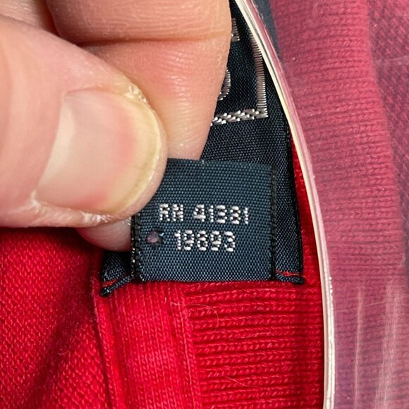 Polo Ralph Lauren Mens Polo Shirt XL Red Cotton Short Sleeve Pocket Black Pony - Picture 10 of 10